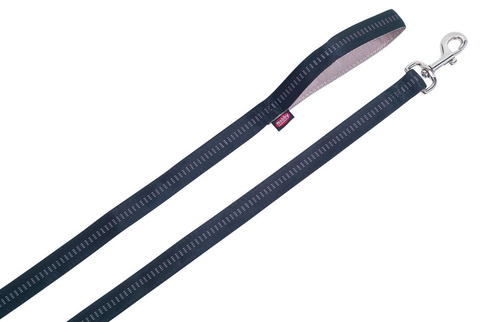 Nobby Leash Soft Grip, 120 cm/ 20 mm, Black