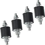 4pcs 25 x 25mm Rubber Mounts Rubber Vibration