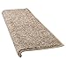 Tread Comfort Caprice Bullnose Carpet Stair Tread with Adhesive Padding, by (Single 27