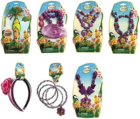 Ultimate Tinkerbell Tinker Bell Pretend Play Set Stocking Stuffer Party Favors 12 PCS!