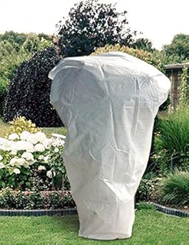 UniEco 240x240cm 30g/m² Winterschutz für Pflanzen Kübelpflanzensack Frostschutzhaube Frostschutzvlies beige super Stark mit R