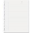 Blueline MiracleBind Notebook Refill Sheets 50 Sheets 9.25x7.25-Inch (AFR9050R) , White