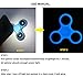 For Fidget Hand Spinner Toy Stress Reducer ,Spinner Finger Toy Glow in Dark with Ceramic Bearings for ADD, ADHD, Anxiety, and Autism Adult Children (Blue)