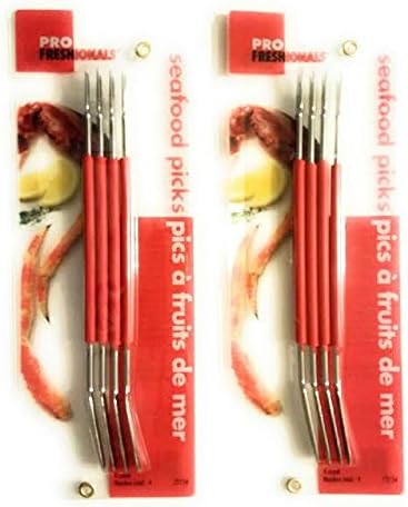 Seafood Tools and Pick Set, Stainless Steel Food Pick Set From PROfreshionals - Set of 2
