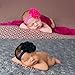 EagleUS 18 pcs Shabby Chiffon Flower Baby and Newborn Girls Headband Set