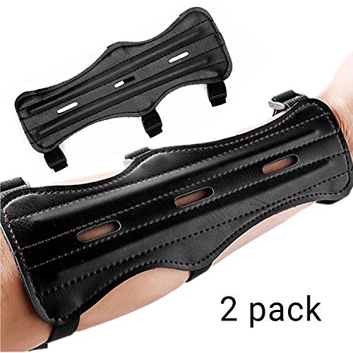 prowithlin Archery Arm Guard, Archery Bracer/Archery Cowhide Leather