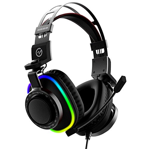 Element G G550 PC Gaming Headset with Virtual 7.1 Surround Sound + RGB illumination