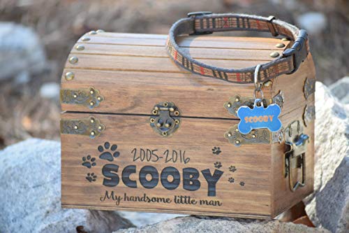 Pet Memory Box - Pet Keepsake Box - Memorial Box - In Memory - Sympathy Gift - Pet Memorial Pet Urn - Personalized Pet Urn - Pet Memory Chest