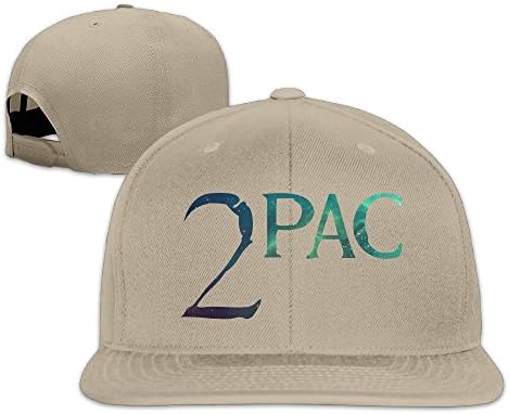 HYRONE For Men Women Hip Hop Baseball-Caps Meshback 2 PAC Logo Hat Caps Natural
