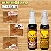 2PCS Instant Fix Wood Scratch Remover Set Furniture Polisher Fast Acting Wood Scratch Repair