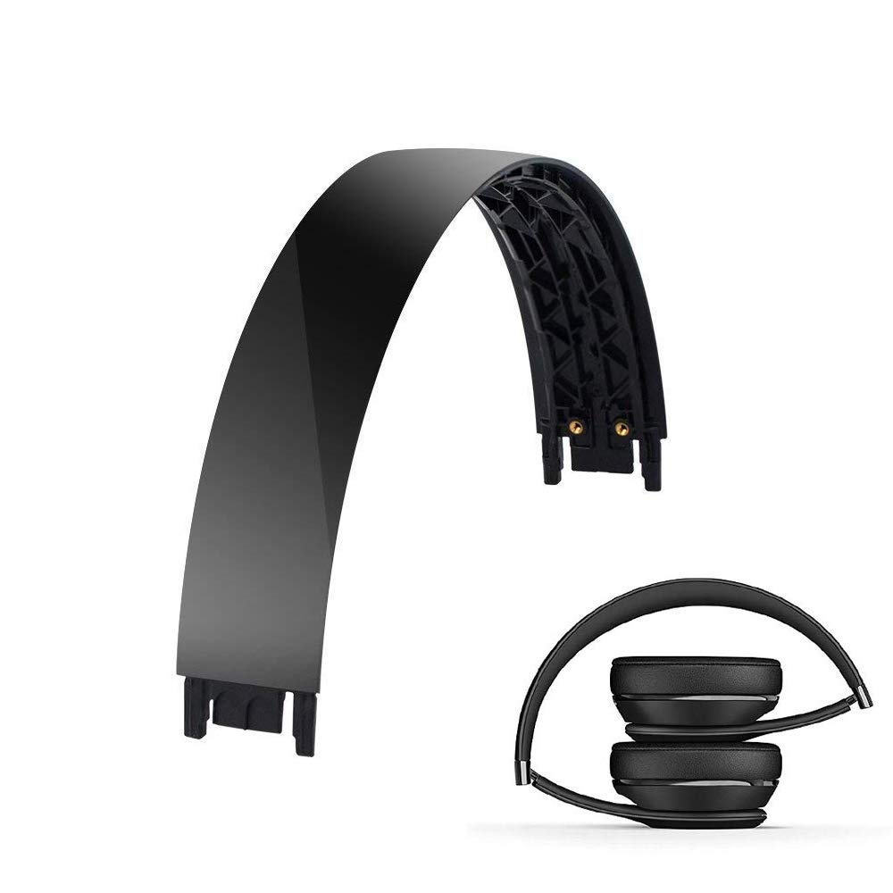 Solo2 Headband Replacement Top Headband Repair Parts Compatible for Beats  Solo Wireless Solo Wireless Over-Ear Headphones (Black)