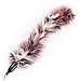 Peroom Cat Feather Toy, Cat Toy Wand Sold, 12 pcs Retractable Interactive Cat Teaser Wand Toy Set, Included 2 Wands & 10 Refills Feathers