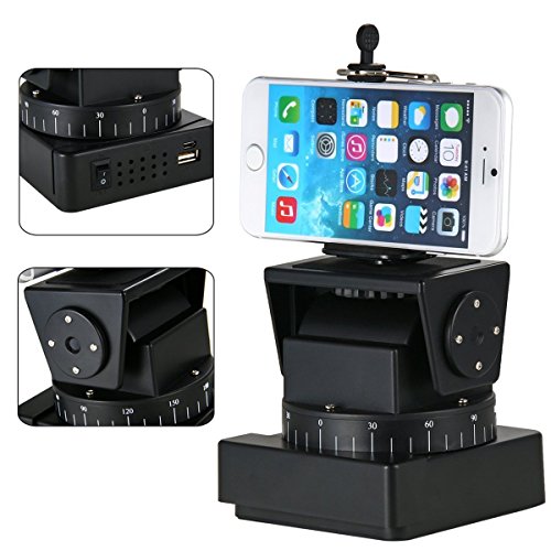 Mcoplus YT-260 Remote Control Motorized Pan Tilt Head for Extreme Camera WiFi Camera and Smartphone - Thumbnail 2