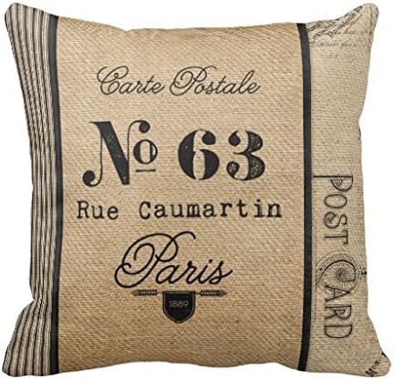 En Toile De Jute Avec Style Avec Tete De Cerf Coussin Couvre Lit Taie D Oreiller C 10 18 18 Amazon Fr Cuisine Maison
