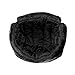 Tirain Unisex Winter Trooper Ushanka Hat Ear Flap Hat with mask (Black, one size)