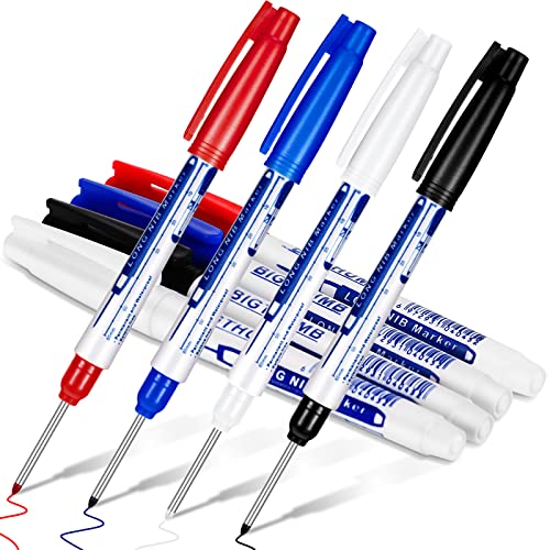 4 Pcs Deep Reach Markers Long Nose Marker