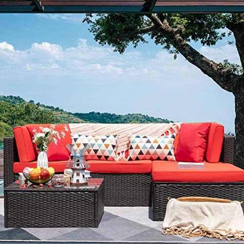 Devoko 5 Pieces Patio Furniture Sets All Buy Online In Botswana At Desertcart