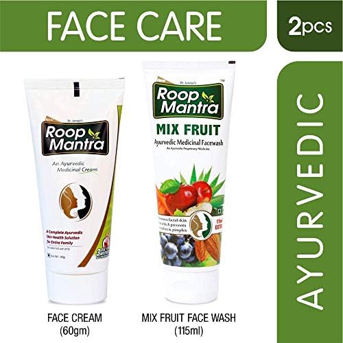 Roop Mantra Face Cream 60gm + Mix Fruit Face Wash 115ml