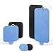 OasisSpace TENS Unit Electrodes Pads,Value Packs Long Lifetime Reusable Individual Package Non-Irritating FDA Approved for TENS unit 7000 (1''2''4'' Combo - 24 PCS)