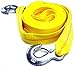Hardware Factory Store HFS (R) 2" X 30', 4.5 Ton 2 Inch X 30 Ft. Polyester Tow Strap Rope 2 Hooks 10,000lb Towing Recovery