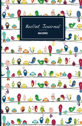 Bullet Journal: Soft cover,  5.5 x 8.5 inch, 130 pages (Madrid) (Volume 2)