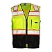ML Kishigo 1515-L Black Series Vest Class 2 Lime Large