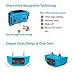 Dog Bark Collar No Barking Shock Collar for Small Medium Large Dogs by Best Buds with Humane No Shock Mode Vibration Beep Sound Automatic Adjustable Electric Training Collar[Blue]