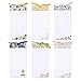 Juvale to-Do-List Notepad - 6-Pack Magnetic Notepads, Fridge Grocery List Magnet Memo Pad for Shopping, to Do List, Reminders, House Chores, Assorted Floral Designs, 60 Sheets Per Pad, 4 x 8 Inches