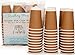 Premium 20 oz Disposable Coffee Cups with Lids (50 Ct) - Use your Coffee Maker then Pour into this Insulated Travel Cup, Skip Starbucks & Brew your Own Beans, Steep your Own Tea, Mix your Hot Cocoa!