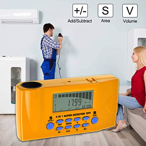 all-sun 4 in 1 Ultrasonic Distance meter / Wood Stud Finder / Metal Detector / AC Wires Tracker