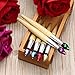6 x Cute Novelty Ballpoint Bamboo Brush Style Shape Pens - Kids Party Pen - Unique Retractable Blue Ink for Writing in Notebooks and Journals - Gifts for Women Children or Men, Art Teachers too!