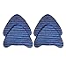 Think Crucial 4 Replacements for Hoover Scrubbing Steam Pads Fit WH20200 & WH20300 Steam Mops, Compatible With Part # WH01000, WH01010 & WH20200, Washable & Reusable