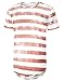 URBANCREWS Mens Hipster Hip Hop Graphic Print Longline Crewneck T-Shirt
