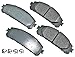 Akebono - ACT1324 ProACT Ultra-Premium Brake Pads