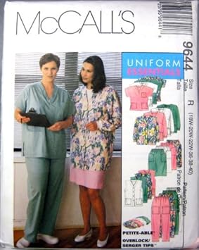 patron couture uniforme infirmiere