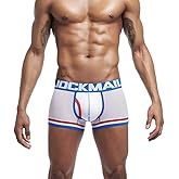 JOCKMAIL Men's Underwear Boxers Mesh Panties - Male Underpants with Boxer Short