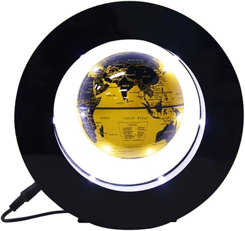 CHHD Globen für Kinder, 3-Zoll-Magnetschwimmkugel, die Sich auf