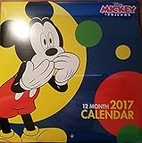 Disney Mickey and Friends 12 Month 2017 Wall Calendar