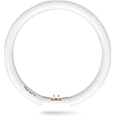 Calutite T5 22W Circular Bulb, 7.25 inch T5 Fluorescent Round Tube,6500K | Replaces for Floxite, Zadro, Rialto Makeup Magnifying Vanity Mirror, 6500K Daylight