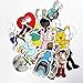 Meet Holiday KAWS Stylish Stickers Laptop Car Helmet Luggage Skateboard Computer Keyboard Fridge Personalize Decals(27pcs)