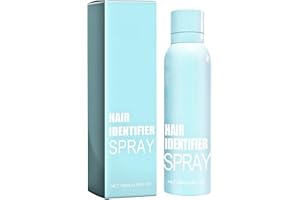 MEIDELI Hair Identifier Spray for Face Shaving, Hair Identifier Spray for Face Dermaplaning, Facial Hair Identifier Spray for Dermaplaning, Dermaplaning Spray Face Shaving Powder Spray (Blue 1Pcs)