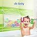 Ah Baby Bathtub Letters and Numbers with Mesh Bath Toy Organizer