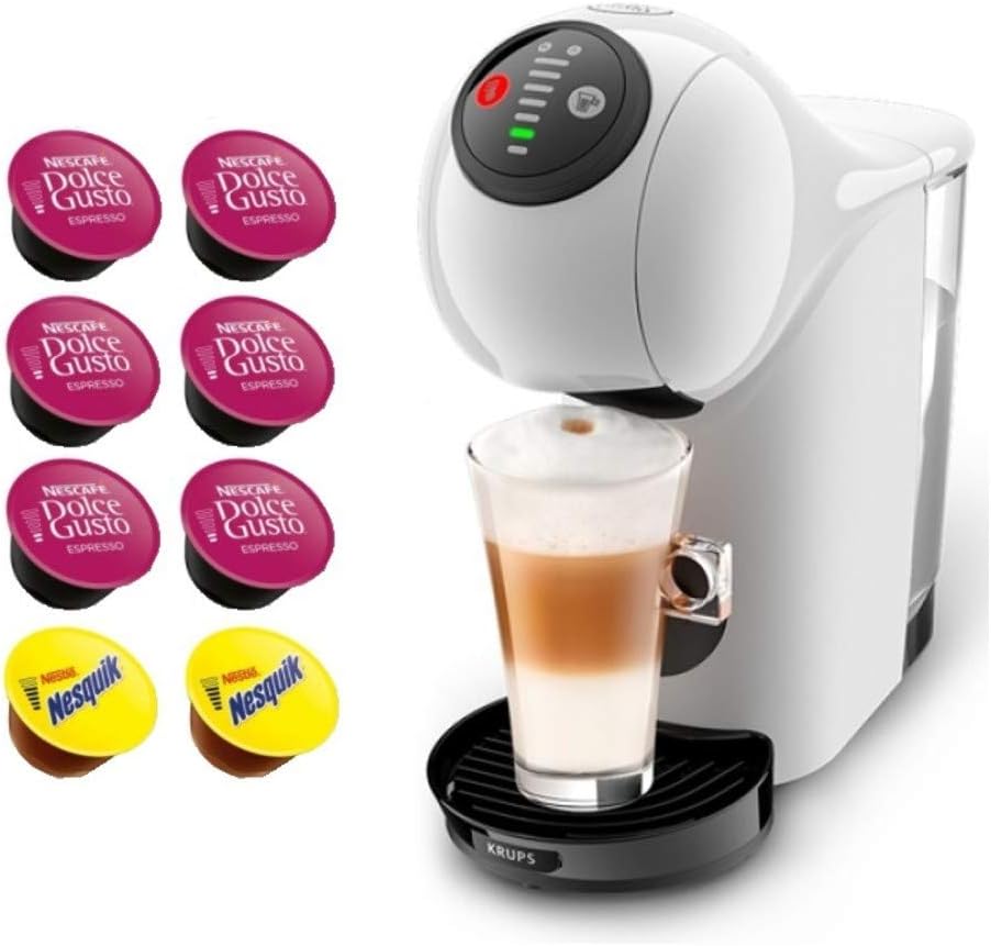 KRUPS Cafetière Dolce Gusto GENIO S Automatique • Machine à café Expresso et Autres Boissons