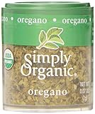 Simply Organic Oregano Leaf Cut & Sifted Certified Organic, 0.07-Ounce Containers (Pack of 6)