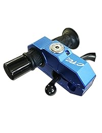Cierre antirrobo para manillar, alarma de 120 db para motocicletas, coches, ATV, UTV, lado por lado, motos de nieve, scooters, ciclistas, etc., Azul