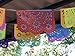Fiesta Brands 50 Panel Pack. Mexican Papel Picado Banner.Colores de Primavera.Over 75 feet Long for Maximum Coverage. Vibrant Colors Tissue Paper. Medium Size Panels. Multicolored Flowers Design