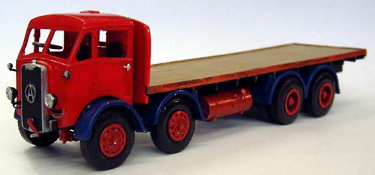 Langley Models Atkinson L1585 8 wheel Flatbed Lorry O Scale UNPAINTED
