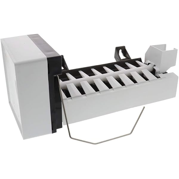 genuine frigidaire refrigerator ice maker cube bucket storage bin 240385201