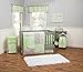 Trend Lab Lauren 3 Piece Crib Bedding Set, Green