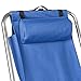 Best Choice Products® Backpack Beach Chair Folding Portable Chair Blue Solid Construction Camping New